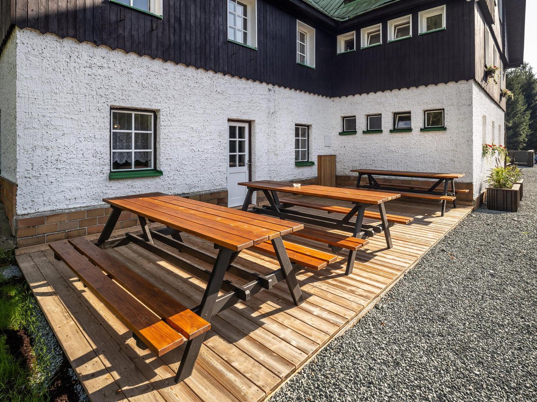 Chata Prim Destne v Orlickych horach Luaran gambar