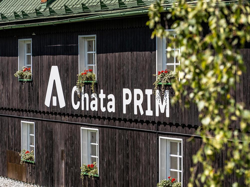 Chata Prim Destne v Orlickych horach Luaran gambar